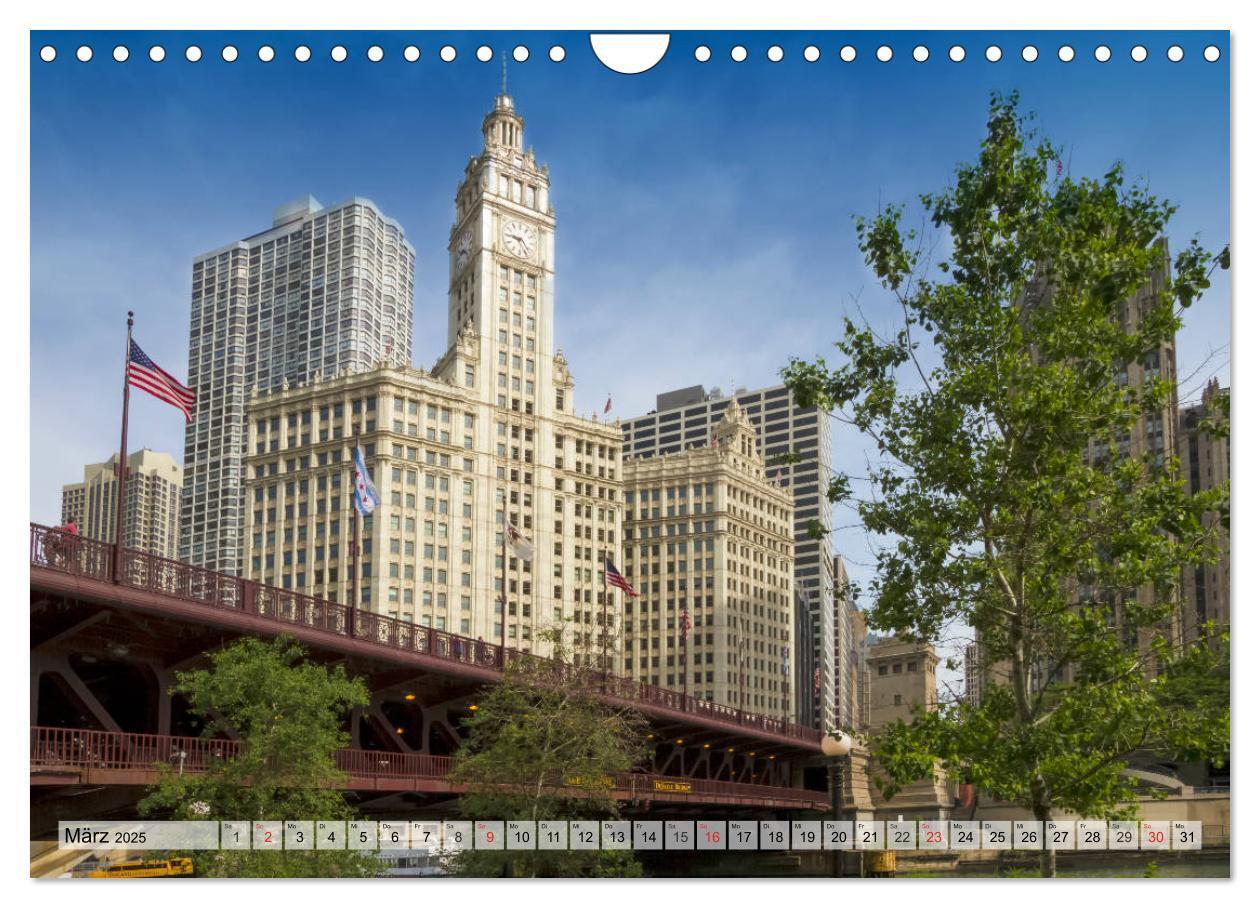 Bild: 9783435692750 | CHICAGO Stadtzentrum (Wandkalender 2025 DIN A4 quer), CALVENDO...