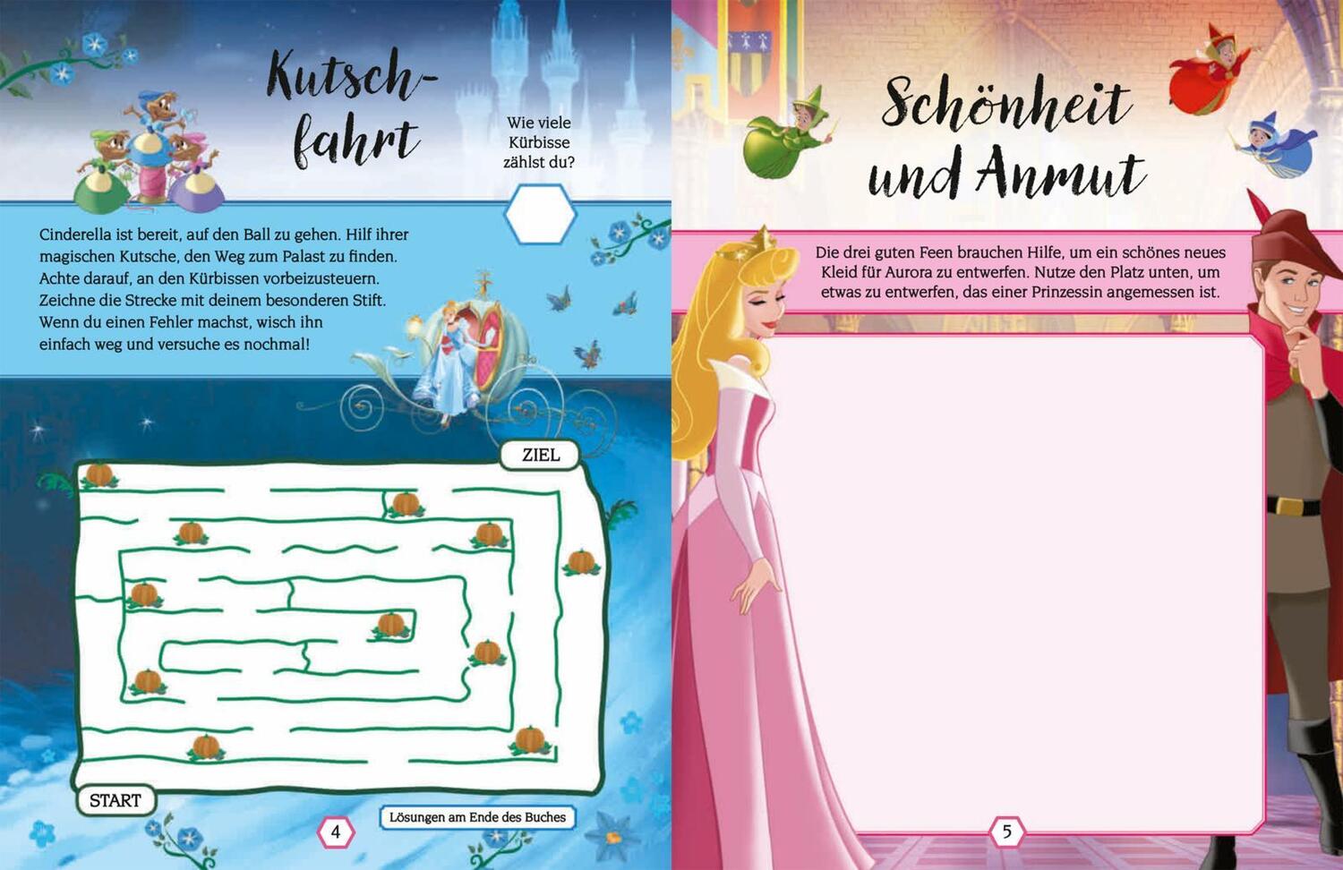 Bild: 9783845124155 | Disney Prinzessin: Wisch &amp; Weg Spielspaß | Taschenbuch | 40 S. | 2023