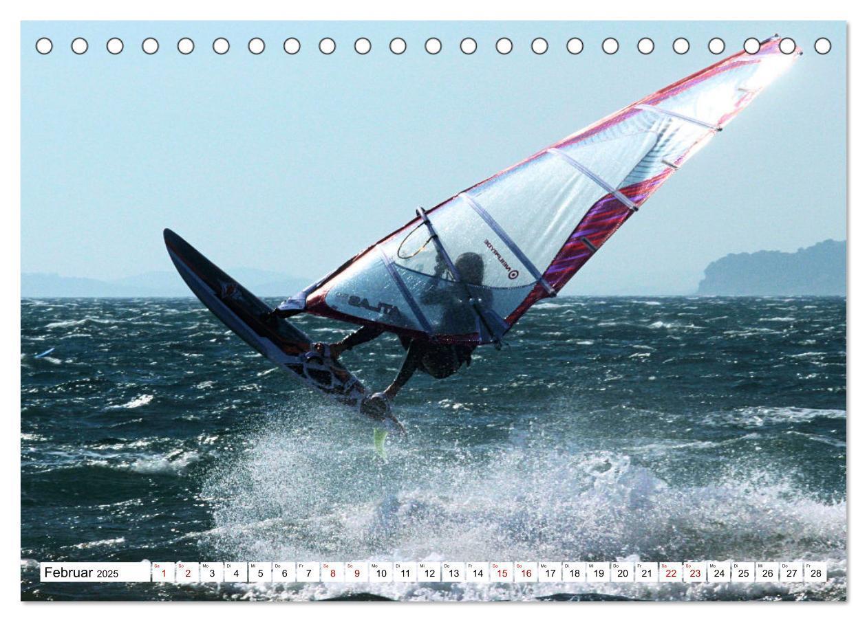 Bild: 9783383879128 | Funsport Windsurfen (Tischkalender 2025 DIN A5 quer), CALVENDO...