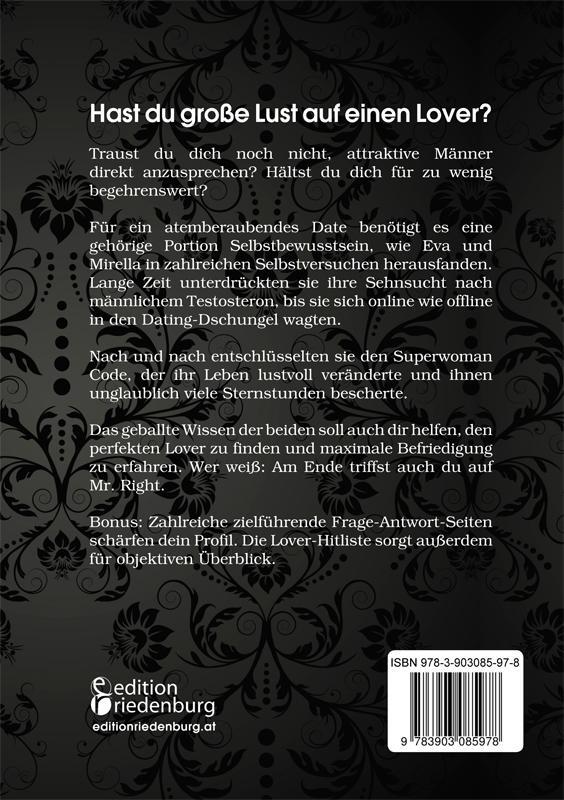 Rückseite: 9783903085978 | Der Superwoman Code - So findest du den perfekten Lover | Taschenbuch