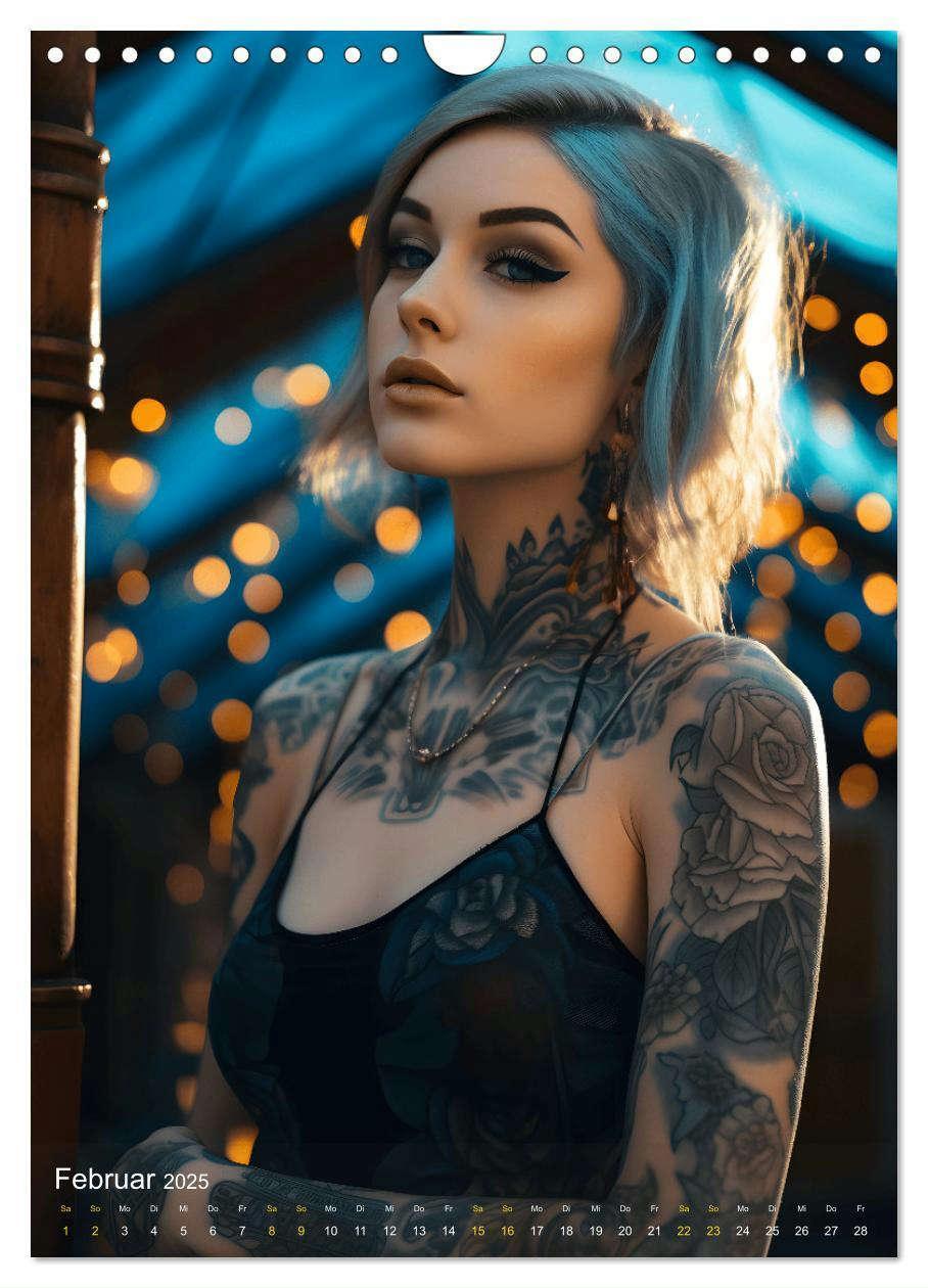 Bild: 9783435848768 | Tattoo Schönheiten - zwölf Monate, zwölf Frauen und jede Menge...