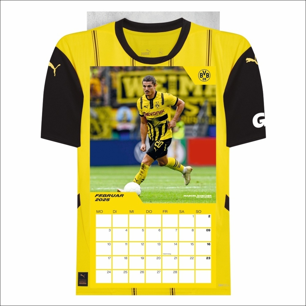 Bild: 9783756405442 | BVB Trikotkalender 2025 | Kalender | Spiralbindung | 14 S. | Deutsch