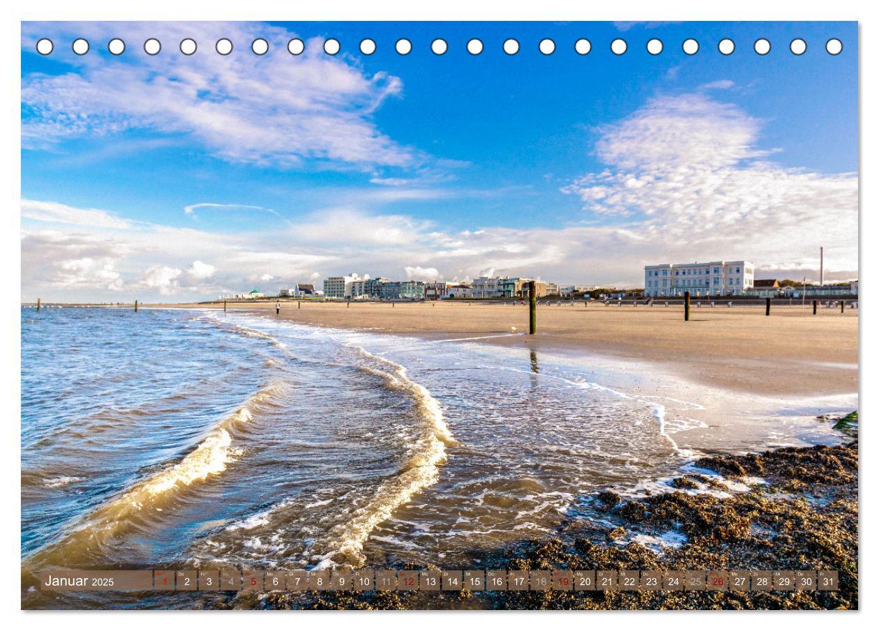 Bild: 9783435073955 | INSELLIEBE NORDERNEY (Tischkalender 2025 DIN A5 quer), CALVENDO...