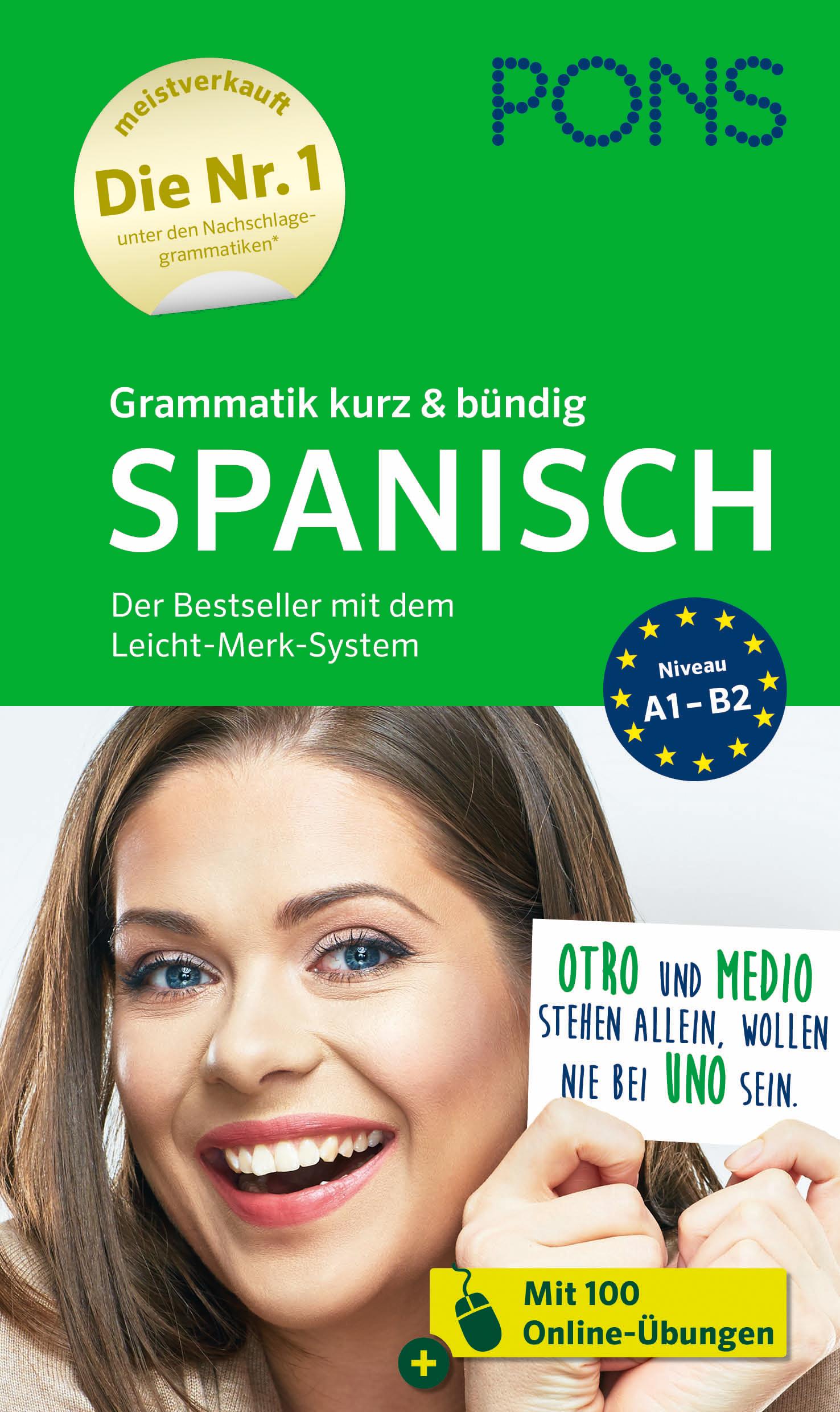 Cover: 9783125620759 | PONS Grammatik kurz &amp; bündig Spanisch | Yolanda Mateos Ortega | Buch