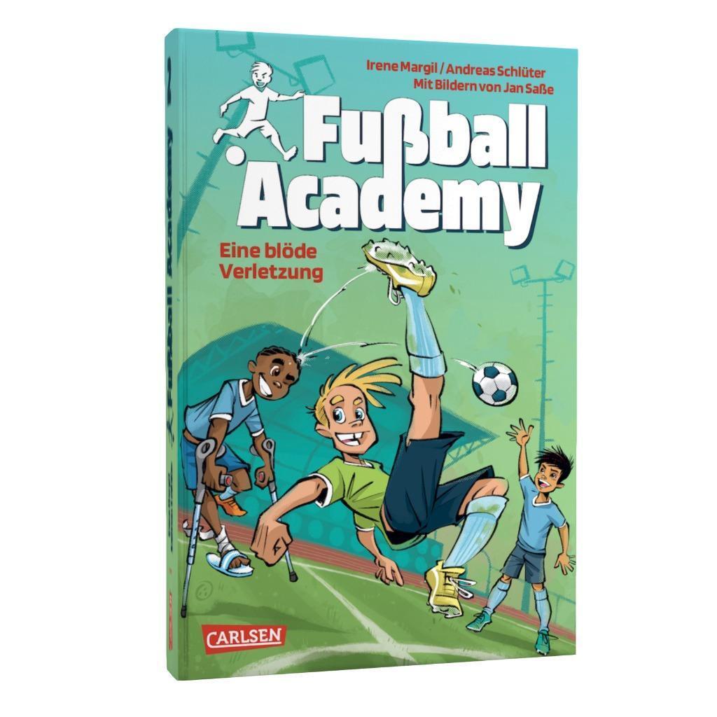 Bild: 9783551652072 | Fußball Academy 2: Eine blöde Verletzung | Irene Margil (u. a.) | Buch