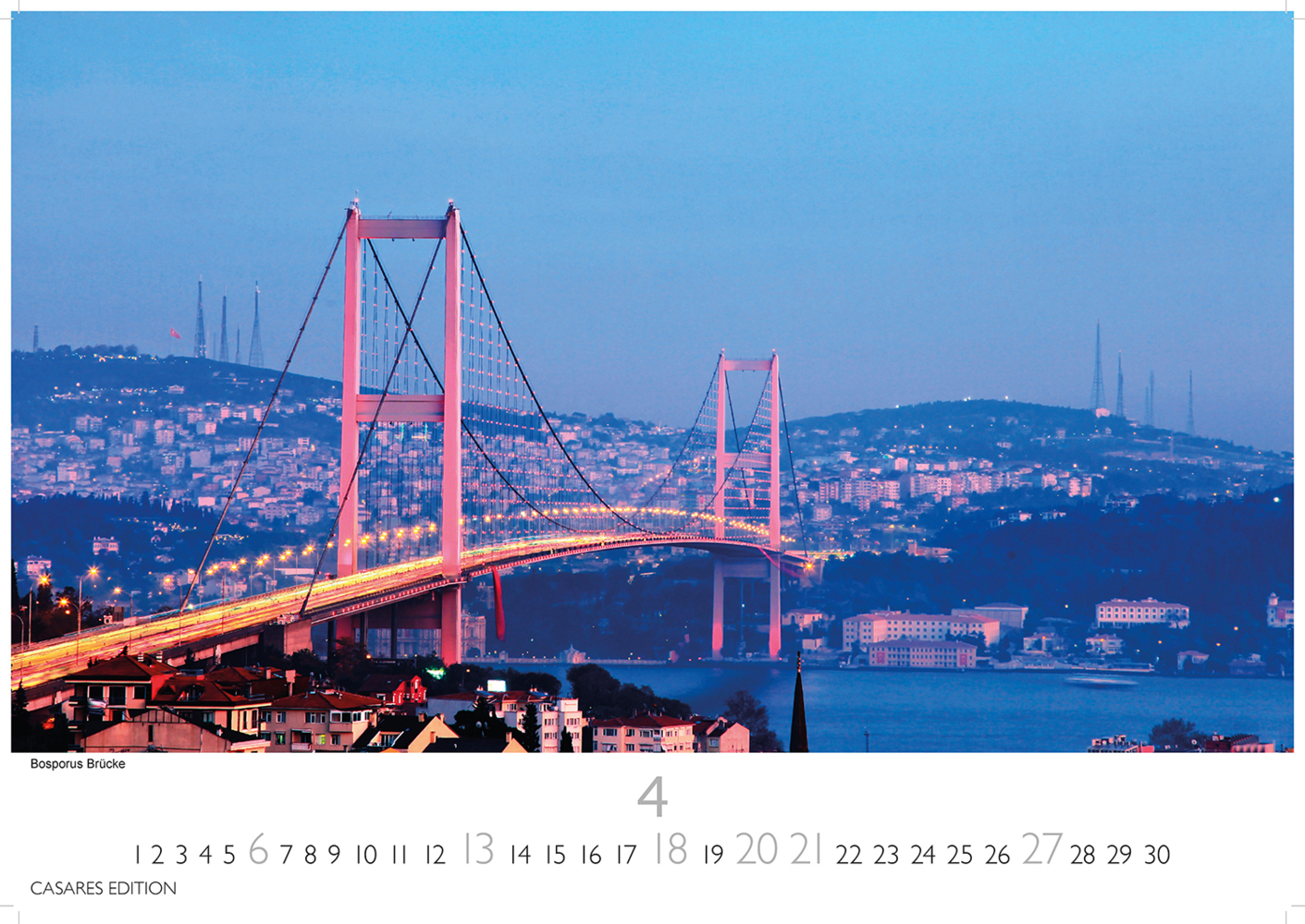 Bild: 9781835240847 | Istanbul 2025 L 35x50cm | Kalender | 14 S. | Deutsch | 2025