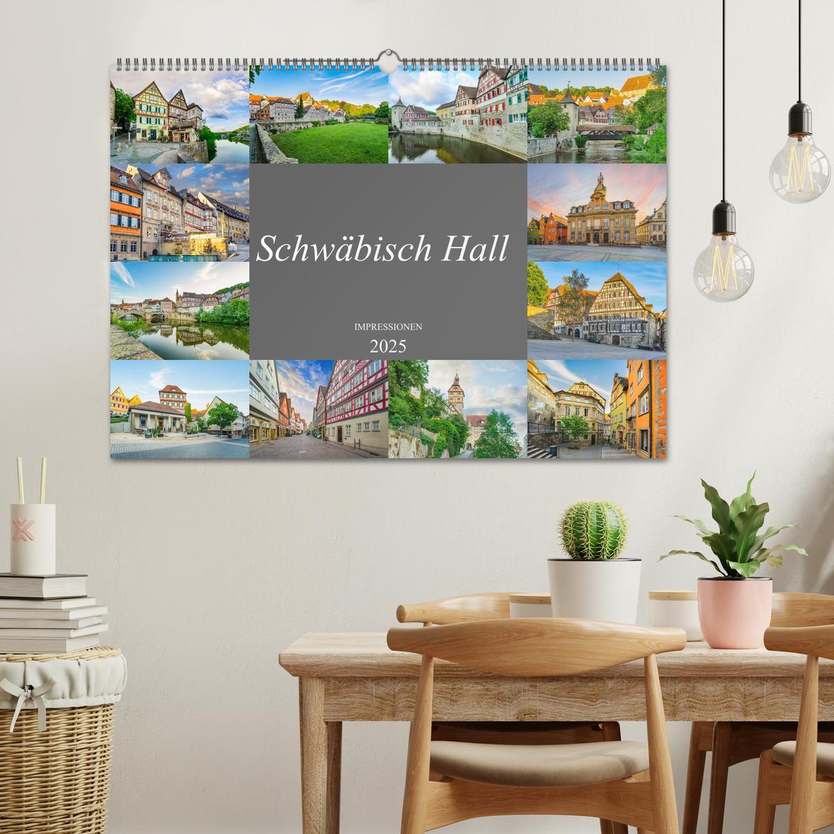 Bild: 9783435058020 | Schwäbisch Hall Impressionen (Wandkalender 2025 DIN A2 quer),...