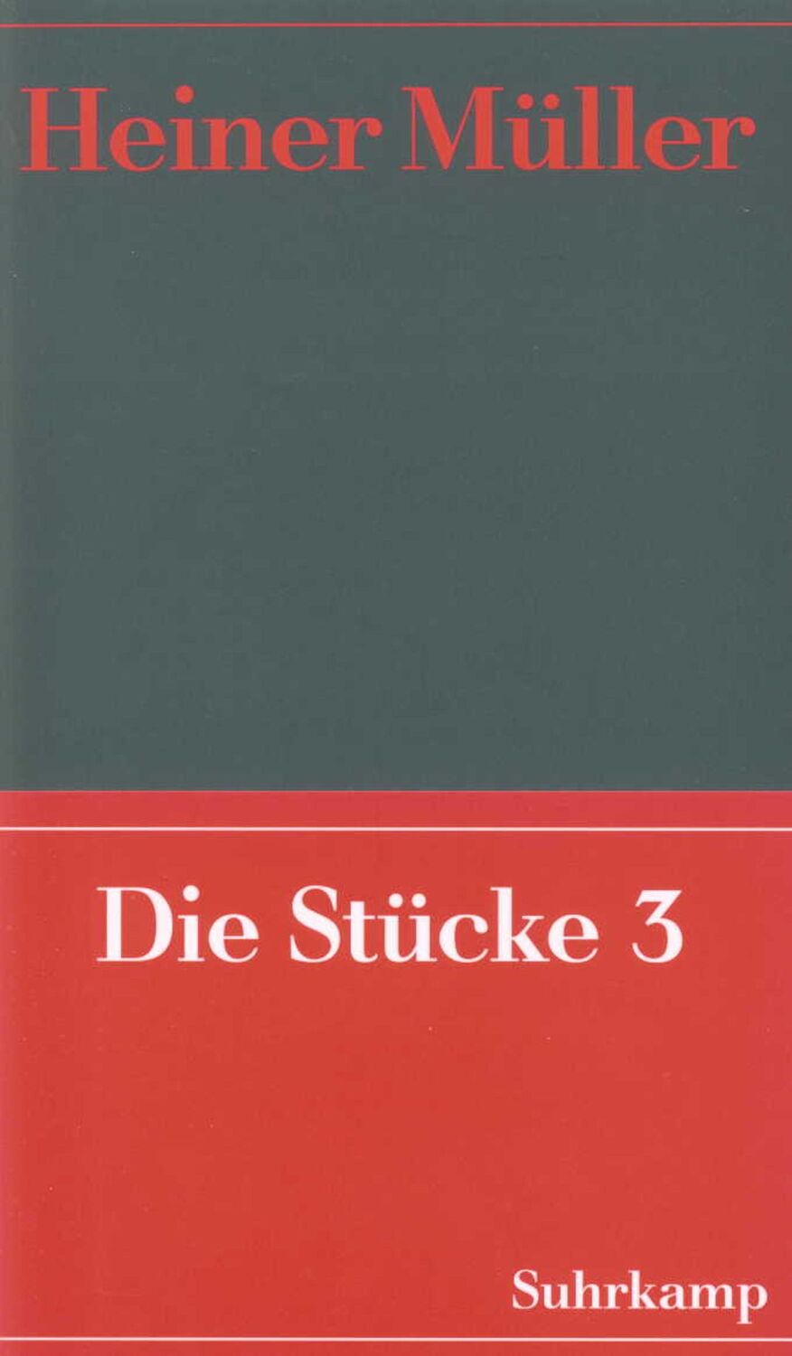 Cover: 9783518408971 | Werke 05. Die Stücke 03 | Heiner Müller | Taschenbuch | 360 S. | 2002