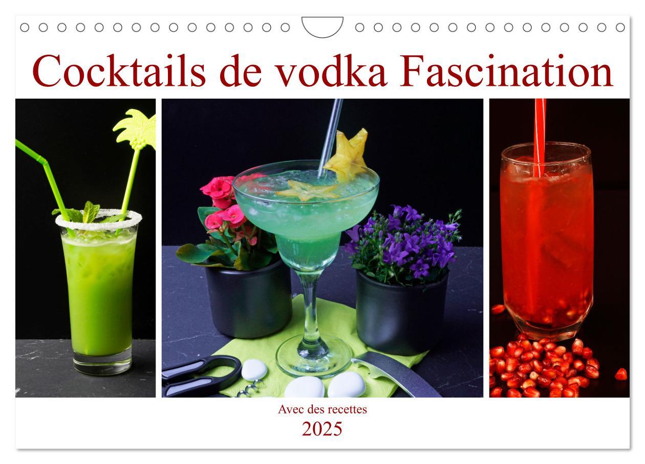 Cover: 9781325935406 | Cocktails de vodka Fascination (Calendrier mural 2025 DIN A4...