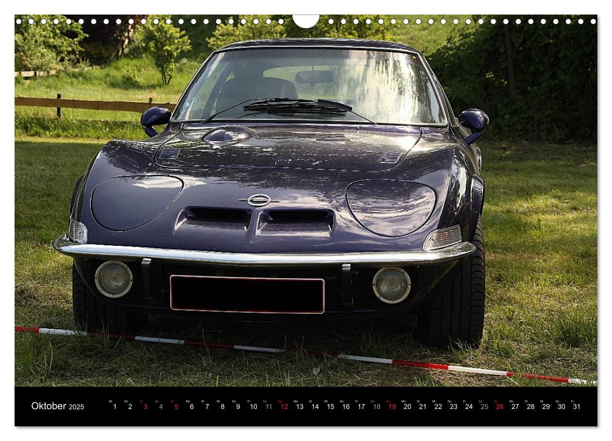 Bild: 9783435726639 | Opel GT Der Kalender (Wandkalender 2025 DIN A3 quer), CALVENDO...