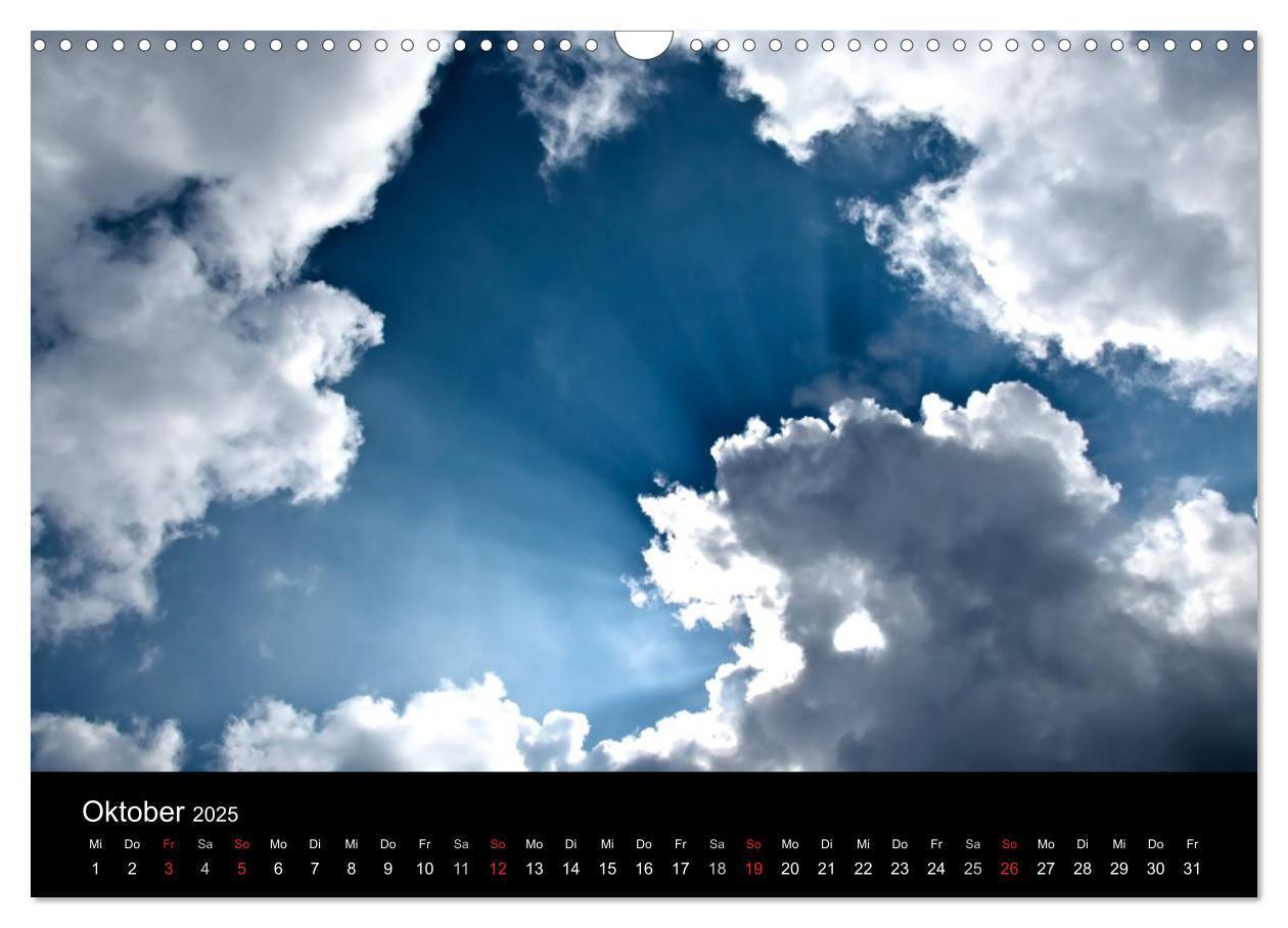 Bild: 9783435655847 | Wolkenmalerei (Wandkalender 2025 DIN A3 quer), CALVENDO Monatskalender