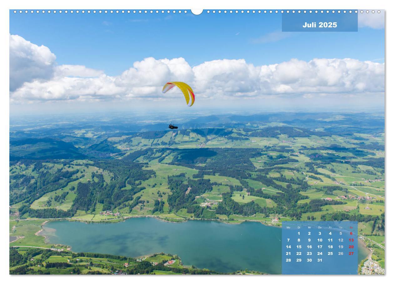 Bild: 9783435178643 | Paragliding - Aufbruch zu neuen Höhenflügen (Wandkalender 2025 DIN...