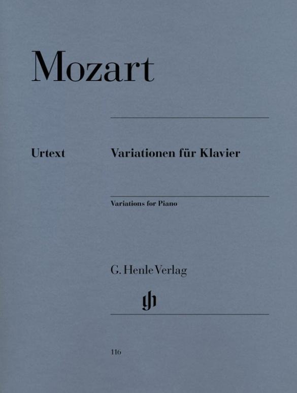 Cover: 9790201801162 | Variationen für Klavier | Wolfgang Amadeus Mozart | Taschenbuch | Buch