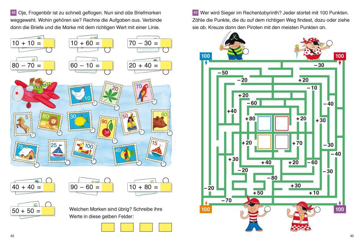 Bild: 9783940811240 | Fragenbär - Richtig rechnen 1. Klasse | Broschüre | 48 S. | Deutsch