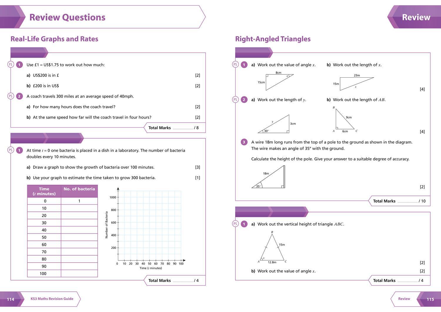 Bild: 9780007562787 | Collins New Key Stage 3 Revision -- Maths (Advanced): Revision Guide