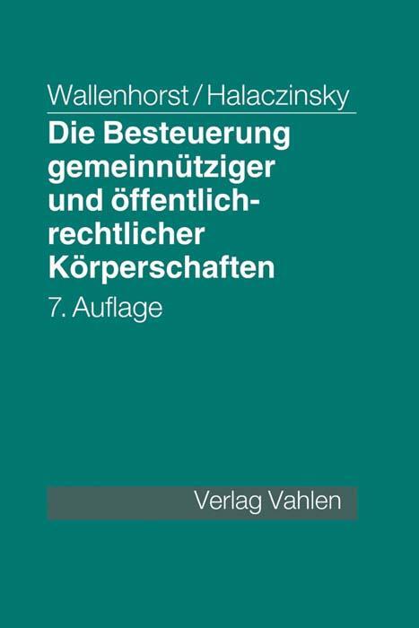 Cover: 9783800653126 | Die Besteuerung gemeinnütziger und öffentlich-rechtlicher...