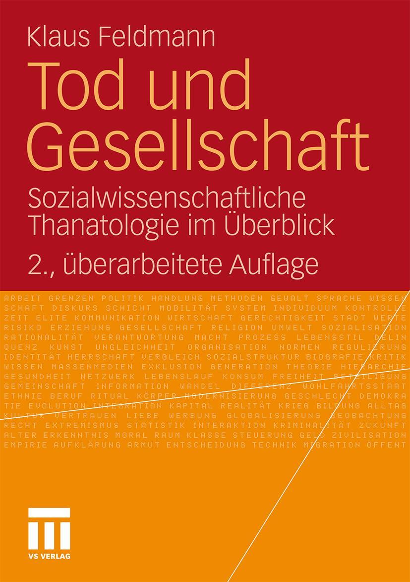 Cover: 9783531173504 | Tod und Gesellschaft | Klaus Feldmann | Taschenbuch | 284 S. | Deutsch