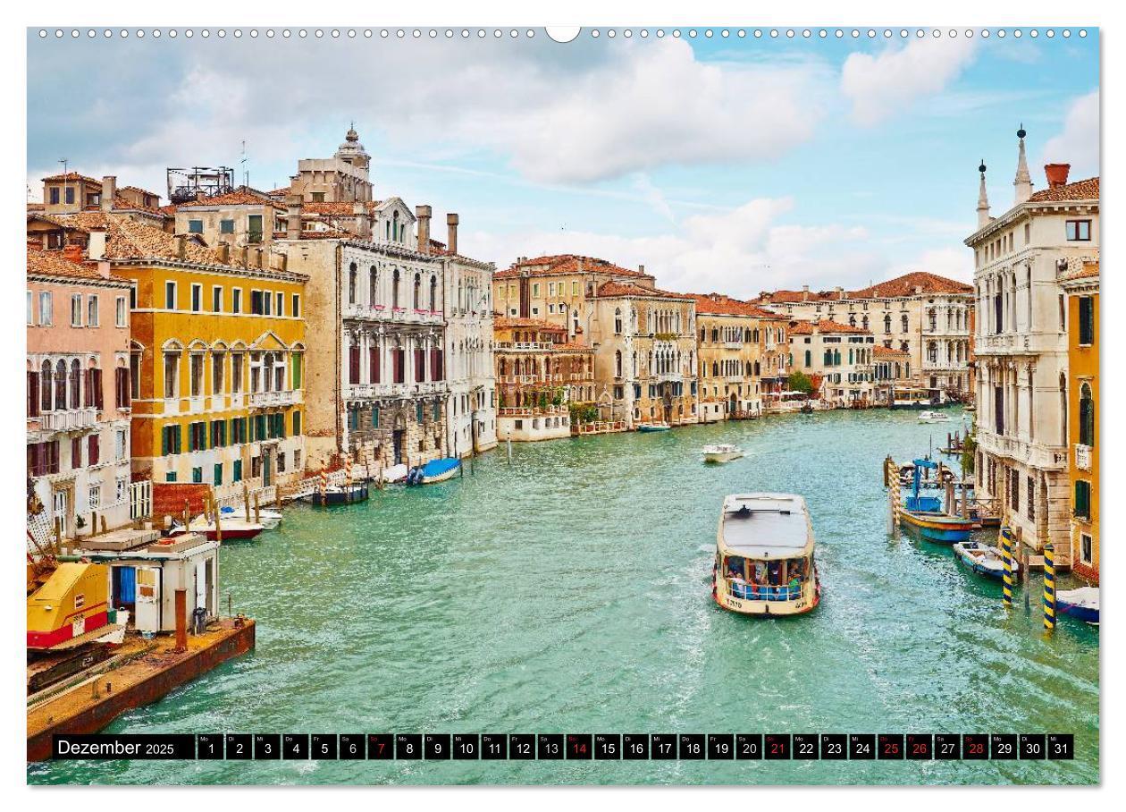 Bild: 9783435645633 | Besuch in Venedig (Wandkalender 2025 DIN A2 quer), CALVENDO...