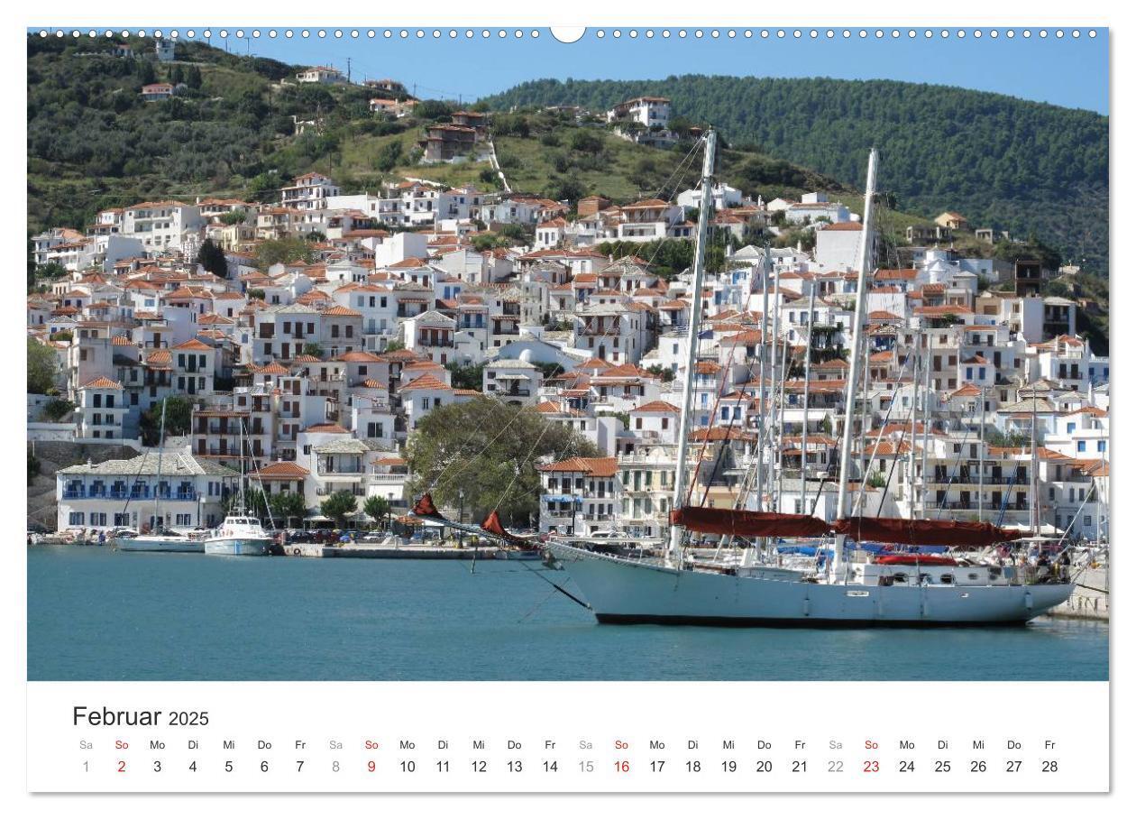 Bild: 9783435489022 | Sporadeninsel Skiathos (hochwertiger Premium Wandkalender 2025 DIN...