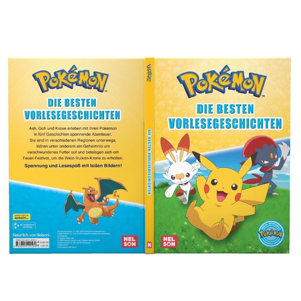 Bild: 9783845122564 | Pokémon Vorlesebuch: Die besten Pokémon-Vorlesegeschichten | Buch