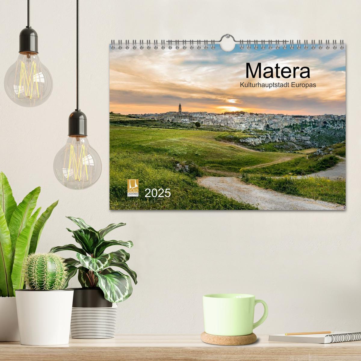 Bild: 9783435466702 | Matera (Wandkalender 2025 DIN A4 quer), CALVENDO Monatskalender | 2025