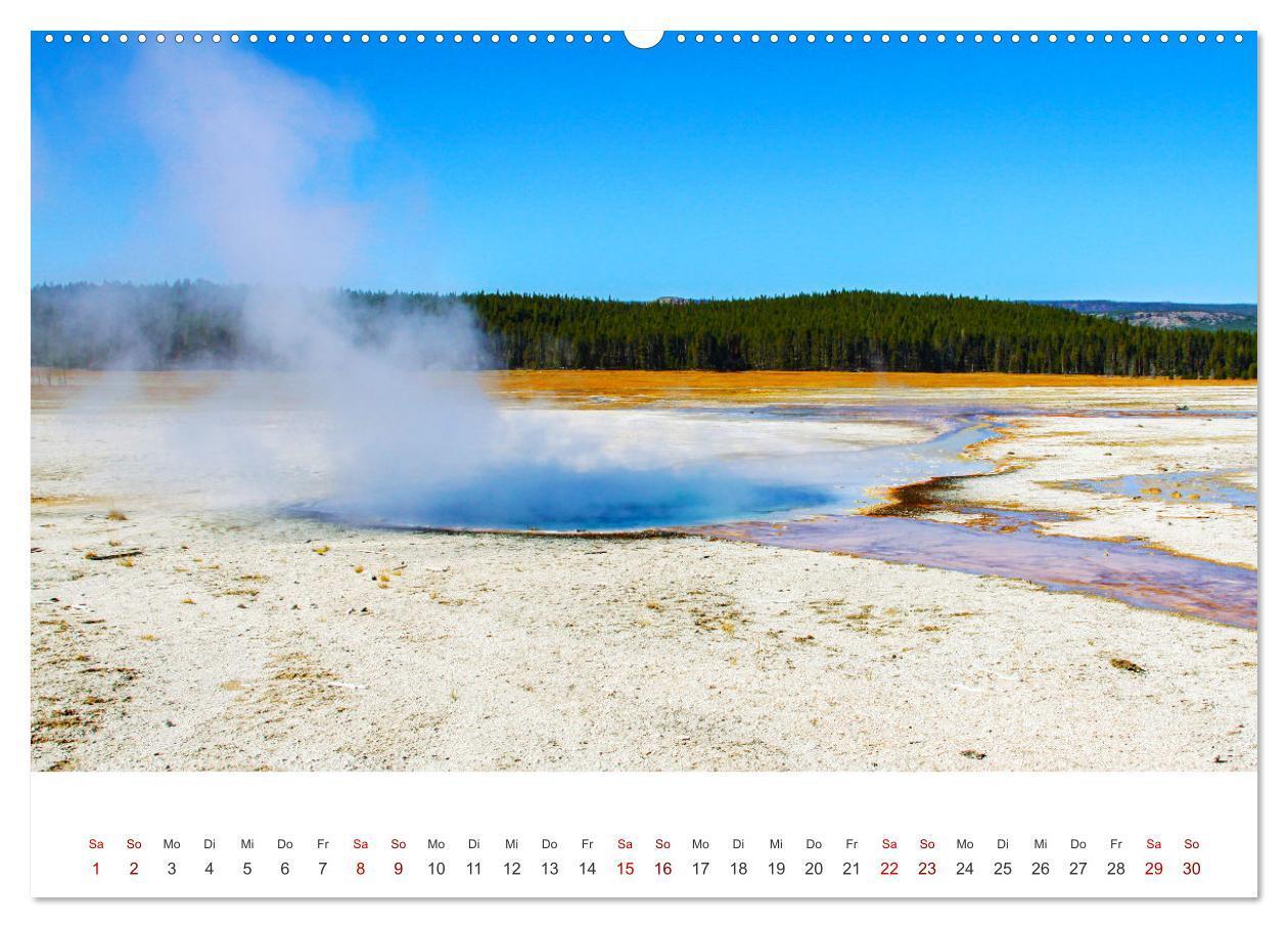 Bild: 9783435045945 | Im Farbenspiel des Yellowstone Natl. Park (Wandkalender 2025 DIN A2...