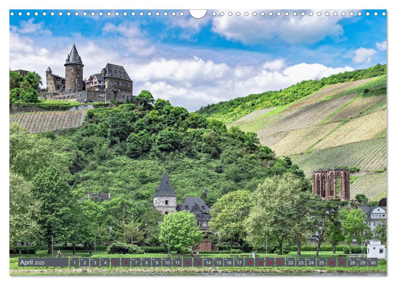 Bild: 9783435362066 | Burgen der Rheinromantik (Wandkalender 2025 DIN A3 quer), CALVENDO...