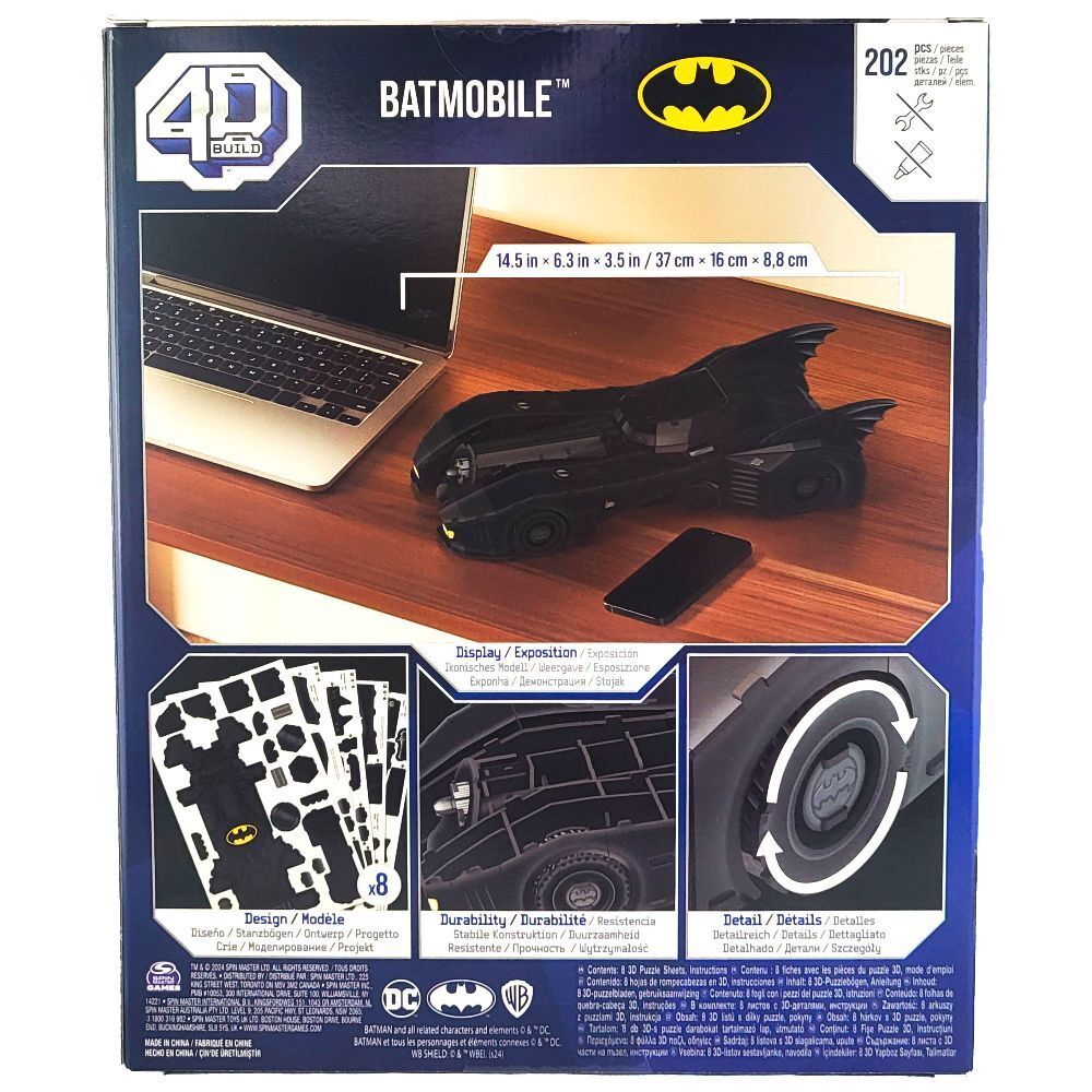 Bild: 681147018969 | FDP DC - Batmobile | Stück | In Karton | 18969 | Deutsch | Spin Master