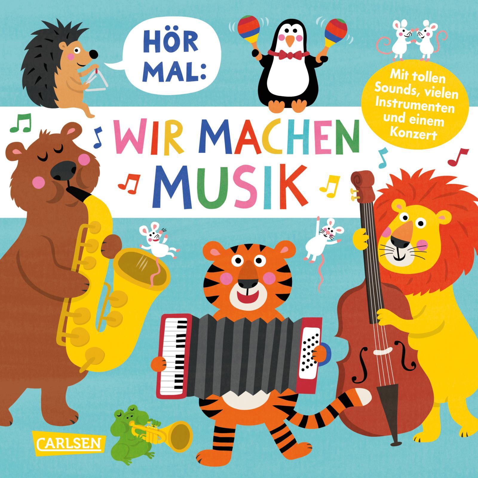 Cover: 9783551253996 | Hör mal (Soundbuch): Wir machen Musik | Nastja Holtfreter | Buch