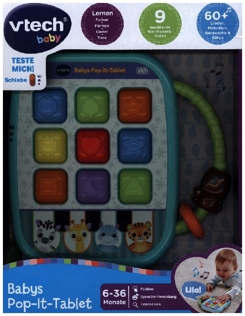 Cover: 3417765404047 | Babys Pop-It-Tablet | Stück | Vtech | EAN 3417765404047