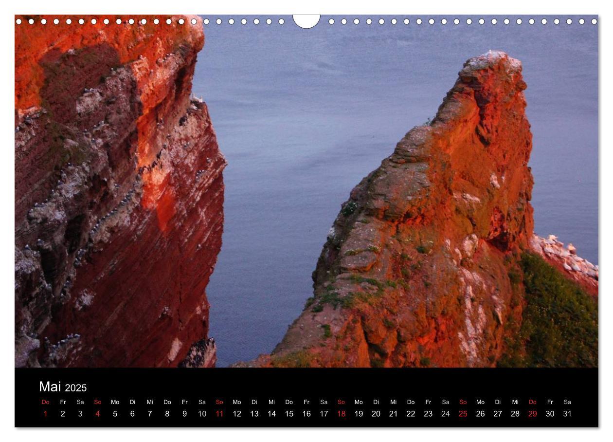 Bild: 9783435806362 | Abend in Helgoland (Wandkalender 2025 DIN A3 quer), CALVENDO...