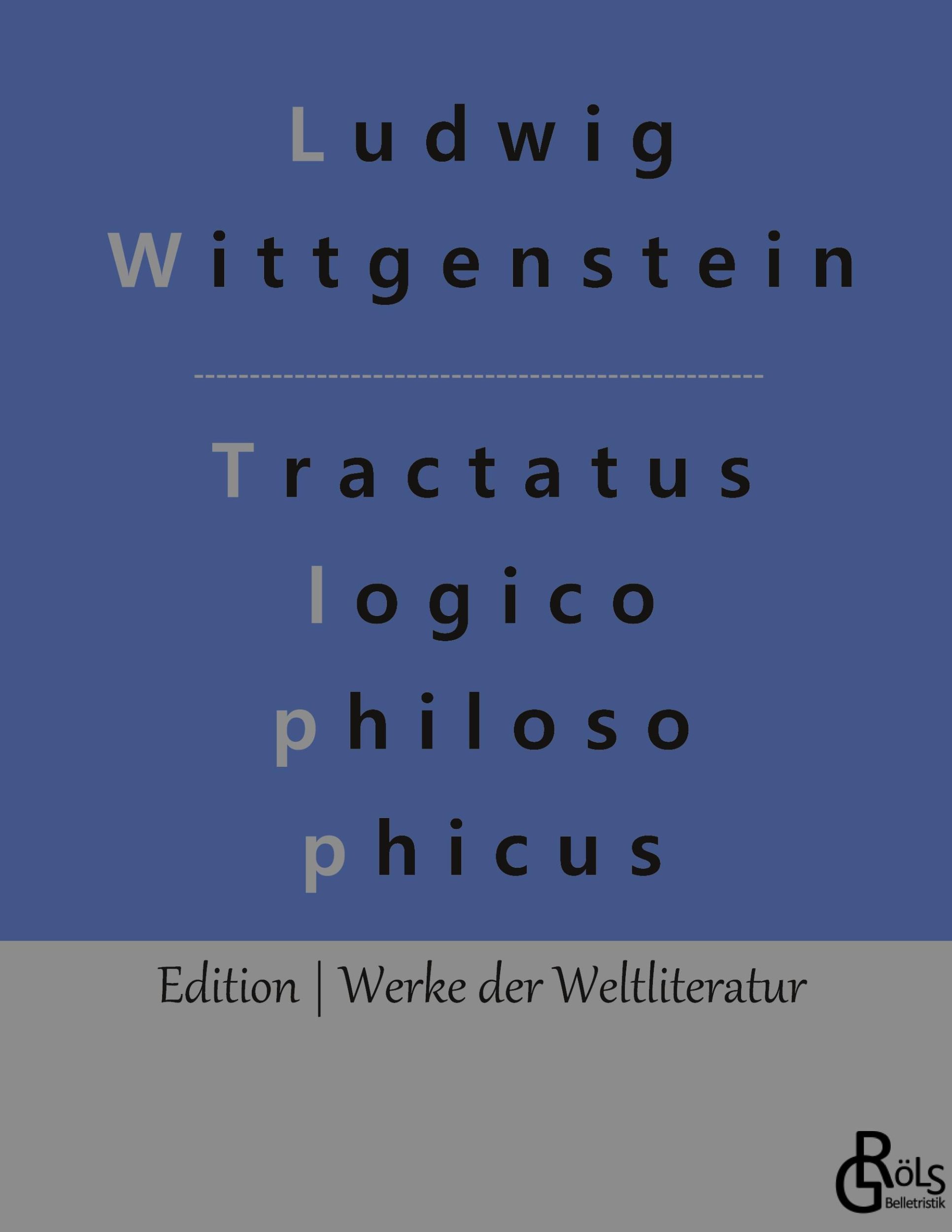 Cover: 9783988830302 | Logisch-philosophische Abhandlung | Tractatus logico-philosophicus