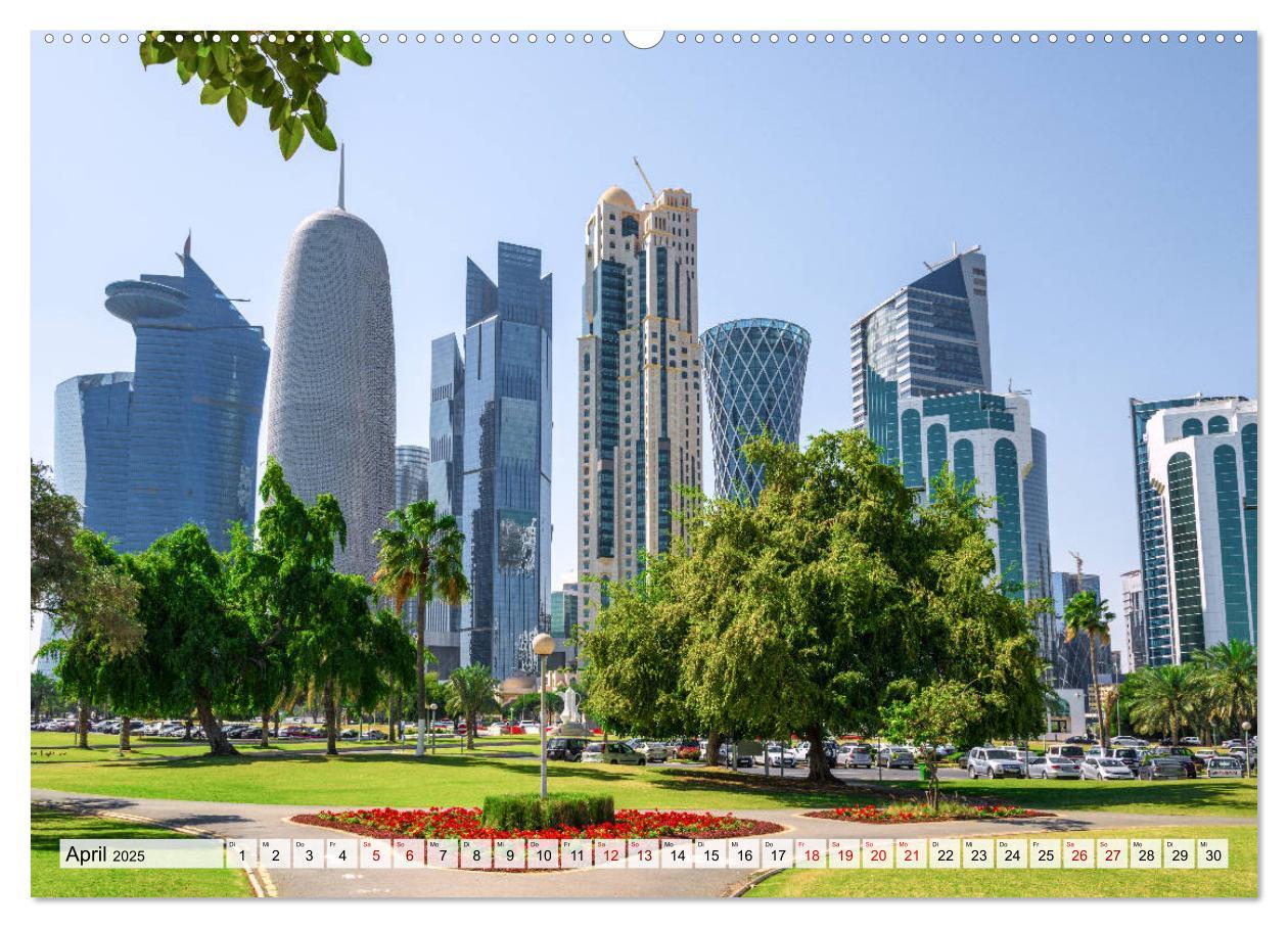 Bild: 9783435141357 | Doha - Hauptstadt von Katar (Wandkalender 2025 DIN A2 quer),...