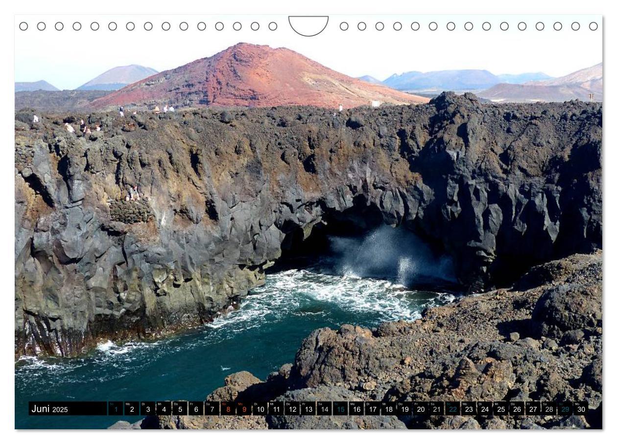 Bild: 9783435733118 | Vulkaninsel Lanzarote (Wandkalender 2025 DIN A4 quer), CALVENDO...