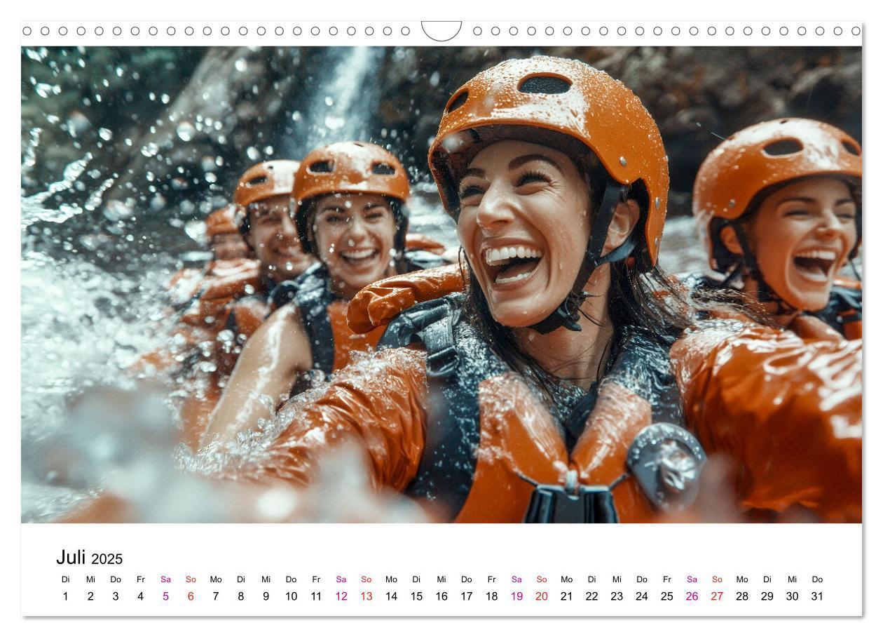 Bild: 9783457187432 | Abenteuer Outdoor (Wandkalender 2025 DIN A3 quer), CALVENDO...