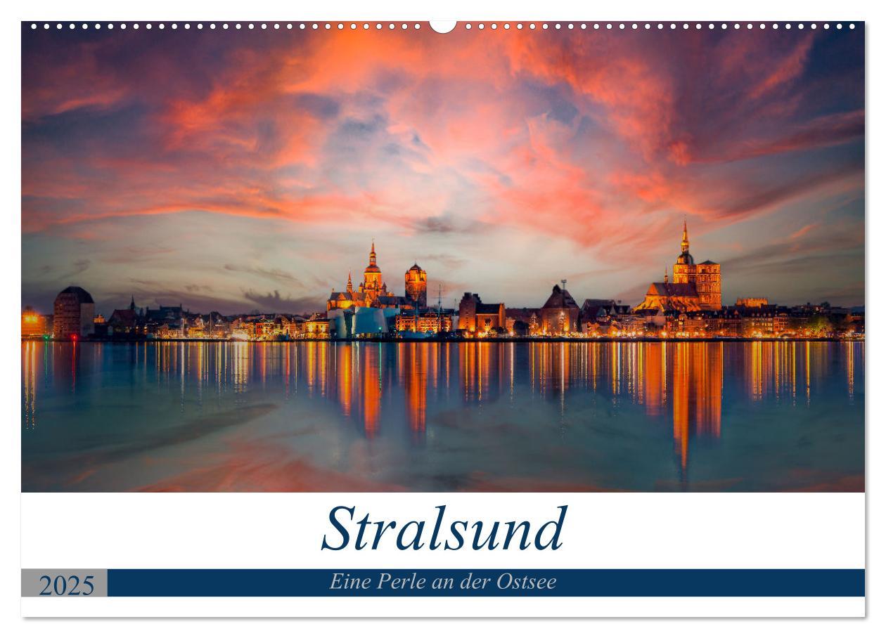 Cover: 9783435010615 | Stralsund, Eine Perle an der Ostsee (Wandkalender 2025 DIN A2...