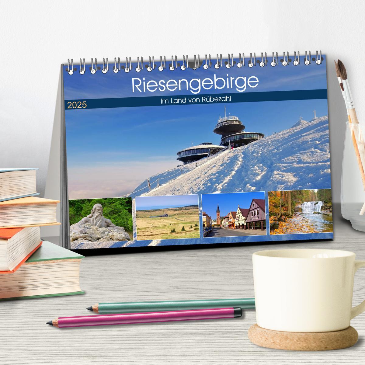 Bild: 9783435334919 | Riesengebirge - Im Land von Rübezahl (Tischkalender 2025 DIN A5...