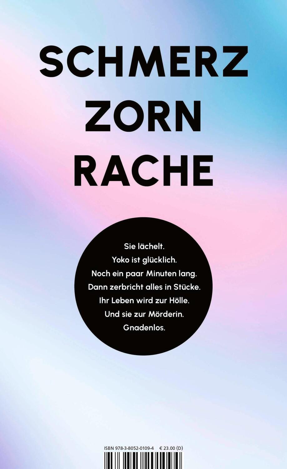 Rückseite: 9783805201094 | Yoko | Thriller | Bernhard Aichner | Buch | 336 S. | Deutsch | 2024