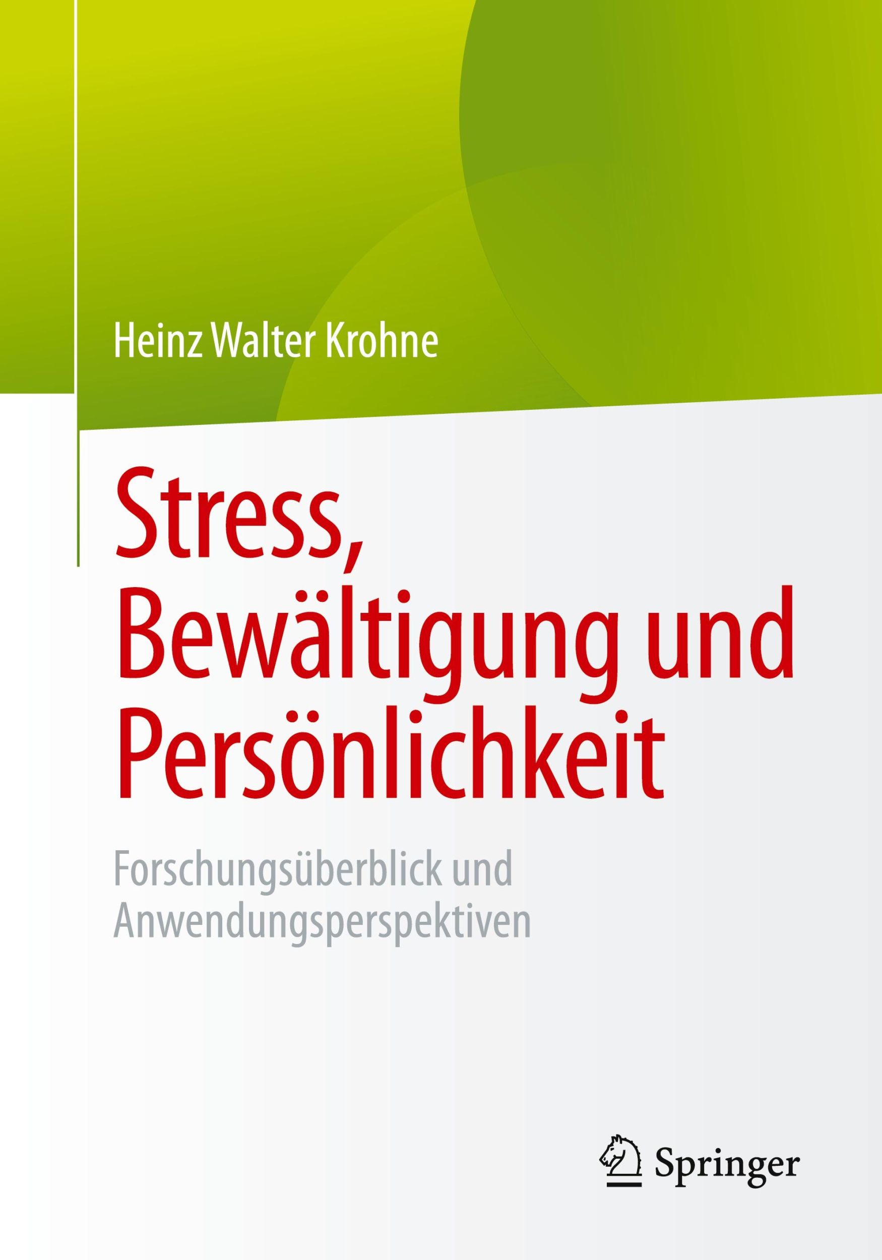 Cover: 9783662694749 | Stress, Bewältigung und Persönlichkeit | Heinz Walter Krohne | Buch