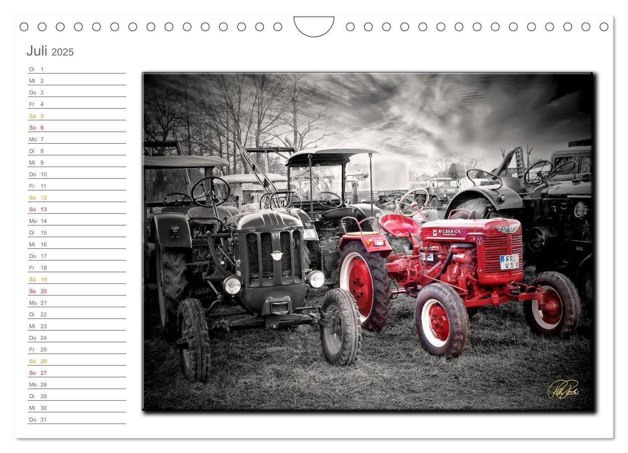 Bild: 9783435669660 | Oldtimer - nostalgische Trecker und Lastwagen (Wandkalender 2025...