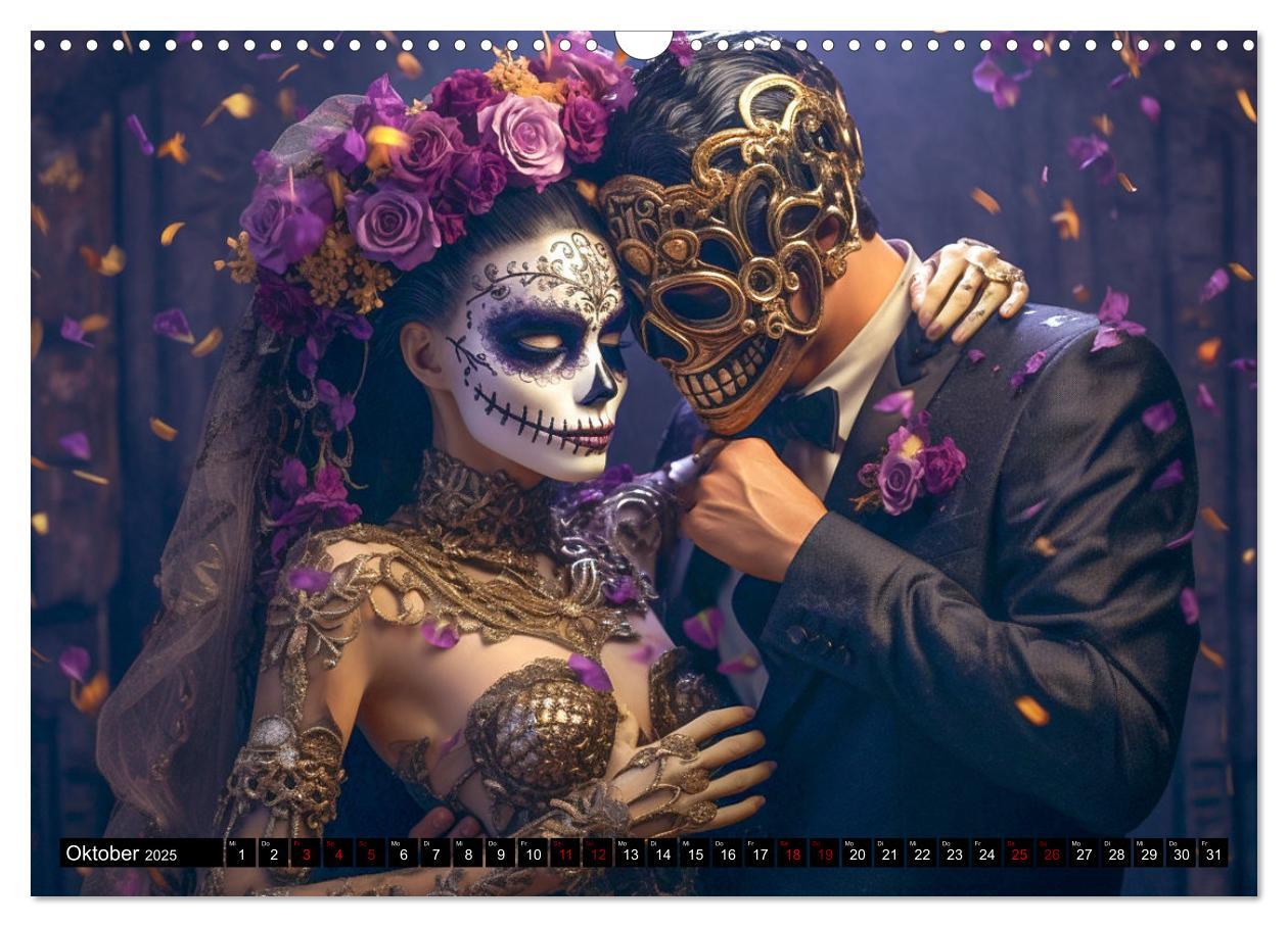 Bild: 9783383879241 | Dia de los Muertos - Feier des Lebens und des Todes (Wandkalender...