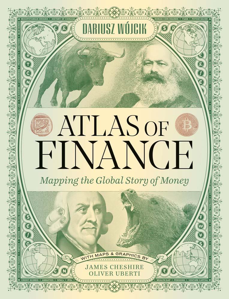 Cover: 9780300253054 | Atlas of Finance | Mapping the Global Story of Money | Wojcik (u. a.)