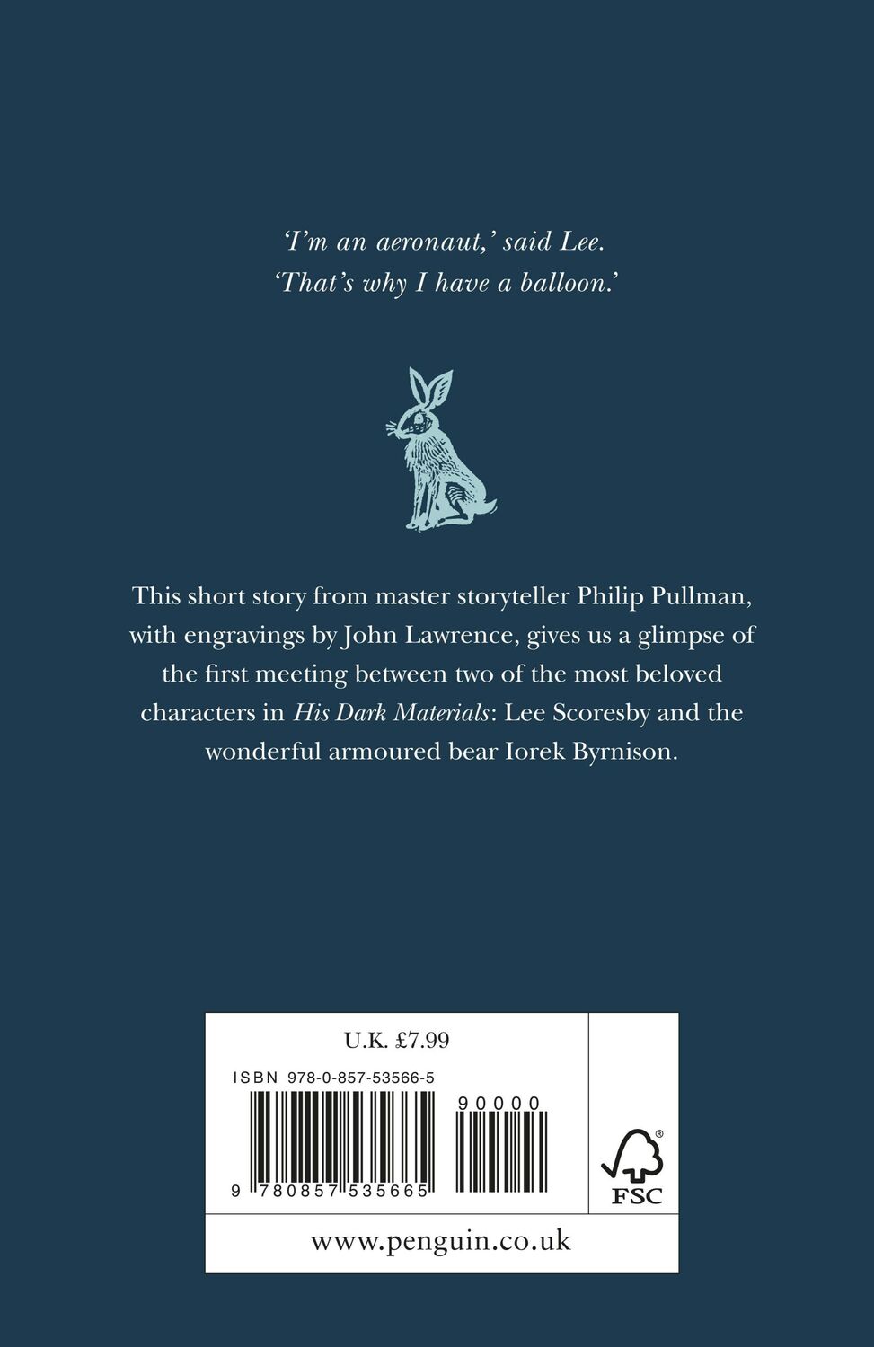 Rückseite: 9780857535665 | Once Upon a Time in the North | Philip Pullman | Buch | Gebunden