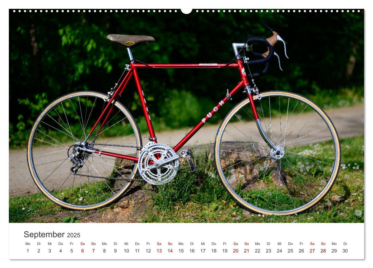 Bild: 9783435017898 | Stahlrenner - Rennrad-Klassiker aus Europa (Wandkalender 2025 DIN...