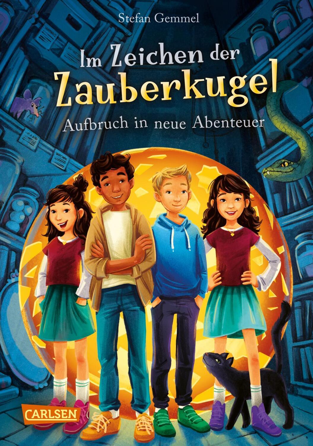 Cover: 9783551651198 | Im Zeichen der Zauberkugel 7: Aufbruch in neue Abenteuer | Gemmel