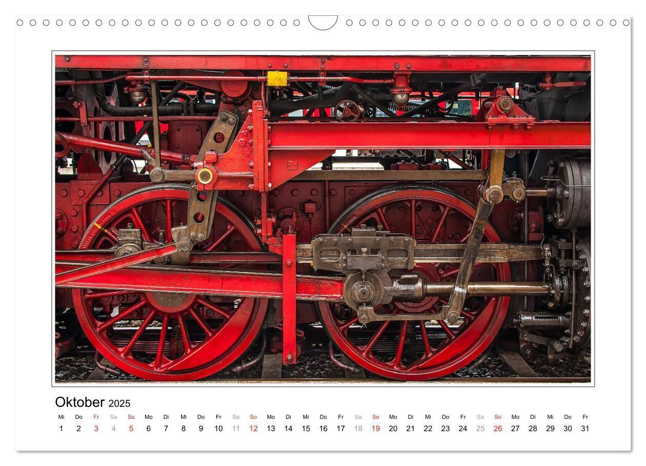 Bild: 9783435552382 | Unter Dampf - Dampflokromantik (Wandkalender 2025 DIN A3 quer),...