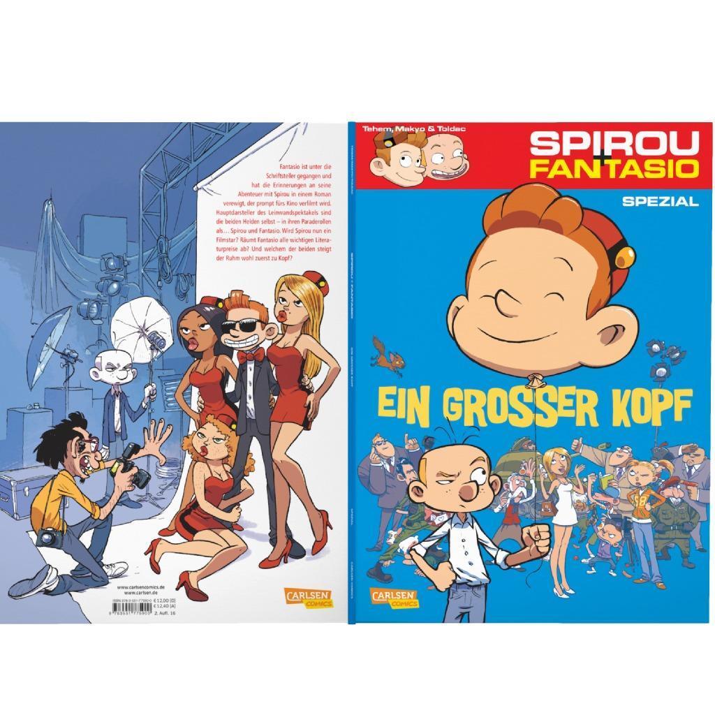 Bild: 9783551775900 | Spirou &amp; Fantasio Spezial 20: Ein großer Kopf | Makyo (u. a.) | Buch