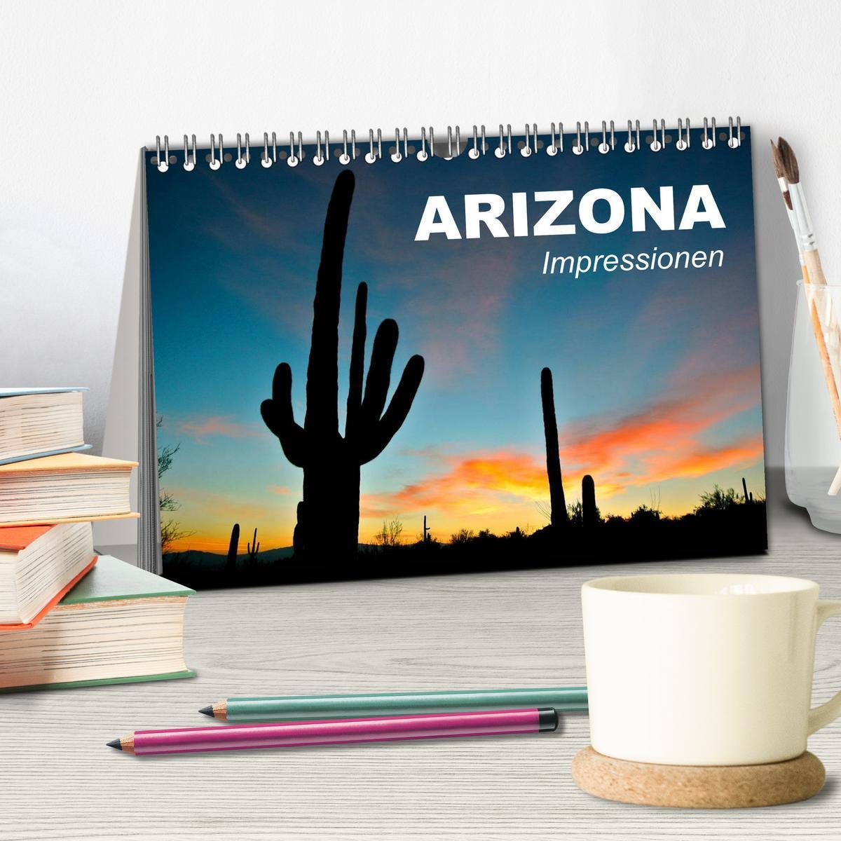 Bild: 9783435740253 | Arizona ¿ Impressionen (Tischkalender 2025 DIN A5 quer), CALVENDO...