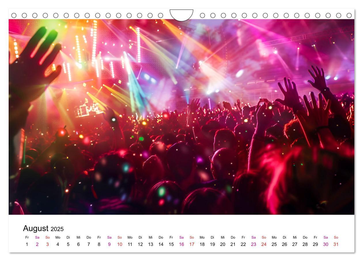 Bild: 9783457171462 | Festival Time (Wandkalender 2025 DIN A4 quer), CALVENDO Monatskalender