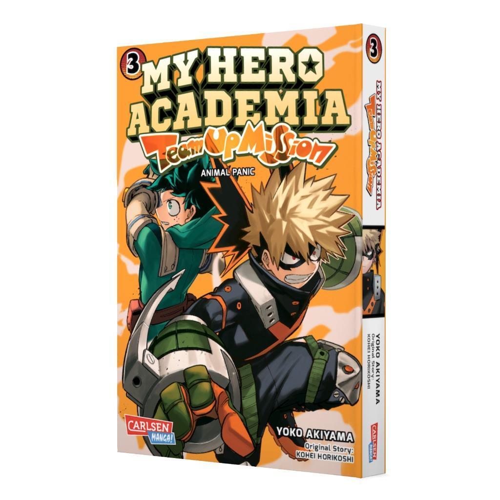 Bild: 9783551795939 | My Hero Academia - Team Up Mission 3 | Kohei Horikoshi (u. a.) | Buch